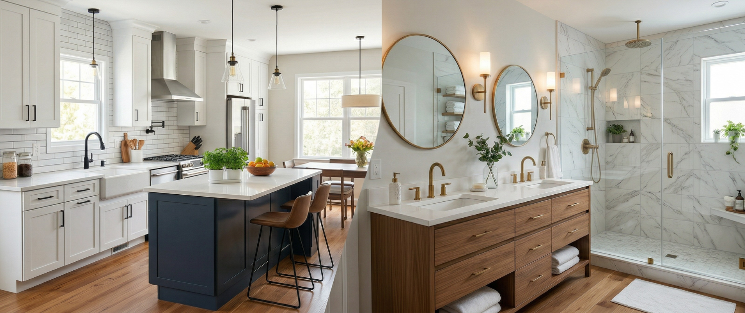 kitchen and bathroom remodeling