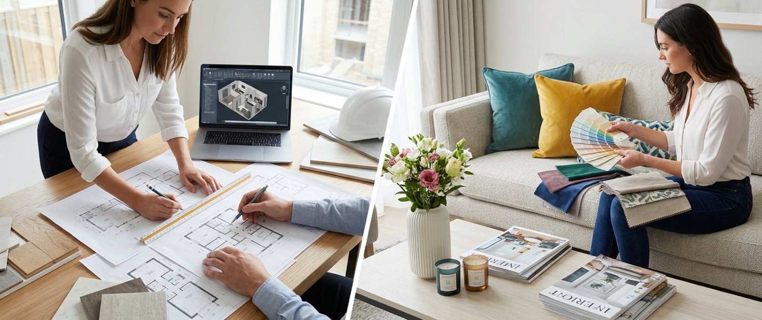interior designer vs interior decorator