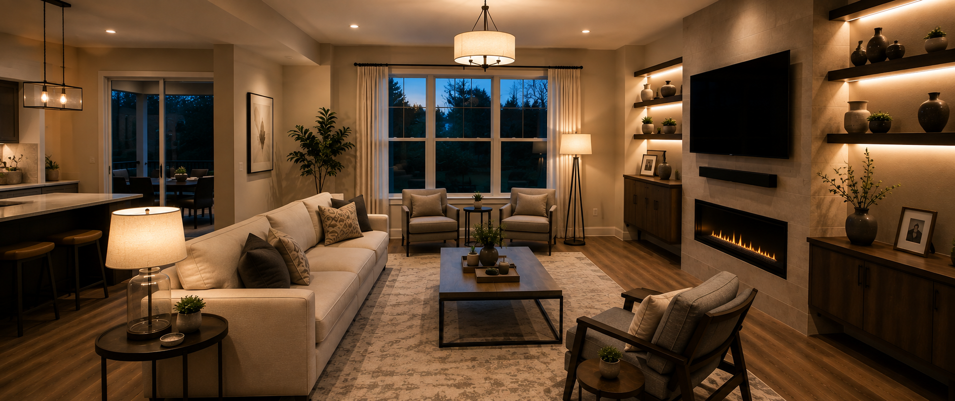 living room lighting ideas